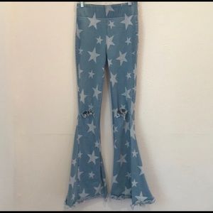 Show Me Your Mimi Star Flare Pants